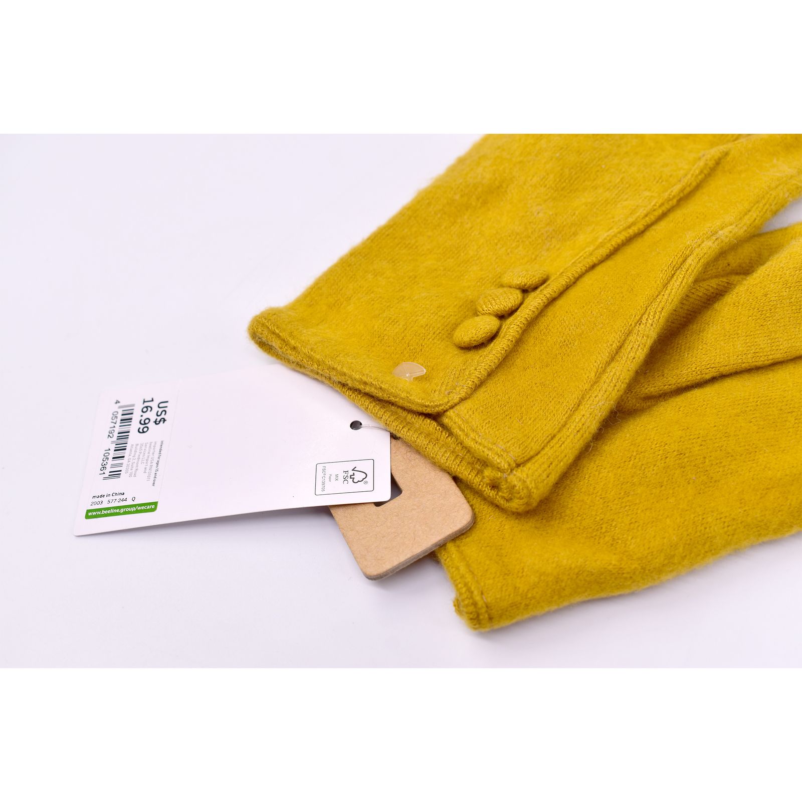 دستکش بافتنی زنانه آی ام مدل میتو کد 2901 - - 8