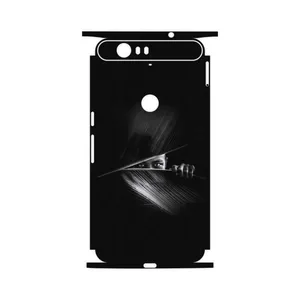 MAHOOT Black Portrait-FullSkin Cover Sticker for Google Nexus 6P