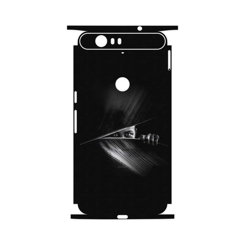 برچسب پوششی ماهوت مدل Black Portrait-FullSkin مناسب برای گوشی موبایل گوگل Nexus 6P