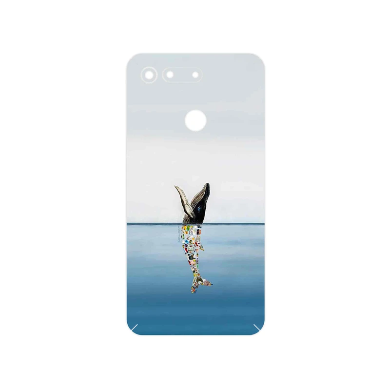 برچسب پوششی ماهوت مدل Collage of Sea Trash مناسب برای گوشی موبایل آنر View 20