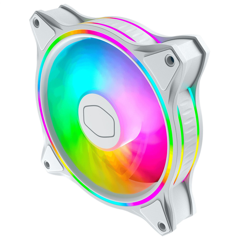 فن کیس کولر مستر مدل MASTERFAN MF140 HALO WHITE EDITION 1