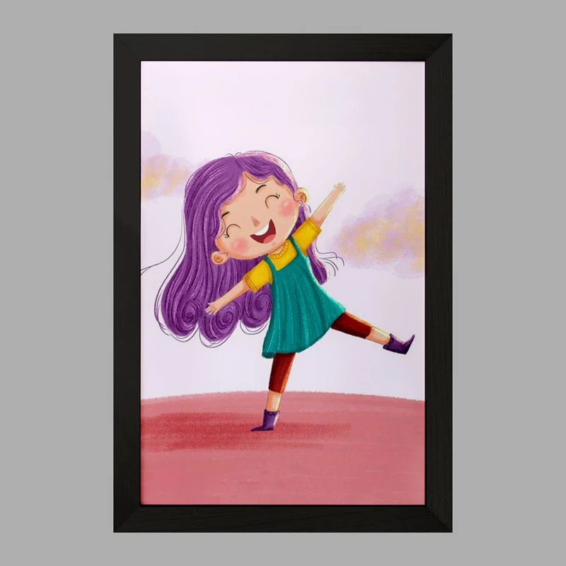 تابلو خندالو مدل دخترانه فانتزی کد 25746