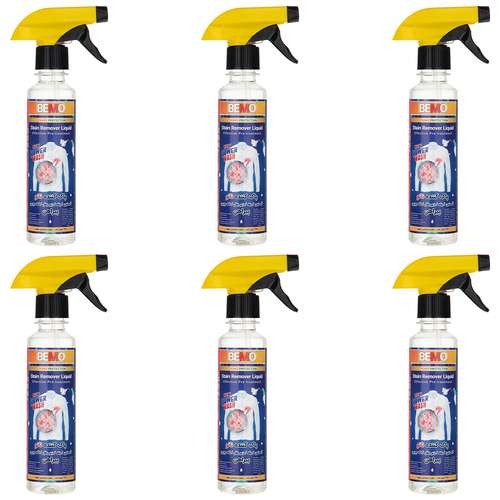 اسپری لکه بر لباس بمو مدل TRA3 حجم 250 میلی لیتر بسته 6 عددی