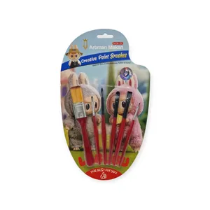 ست قلم‌مو آرتمن مدل 250 طرح لابوبو مجموعه 6 عددی