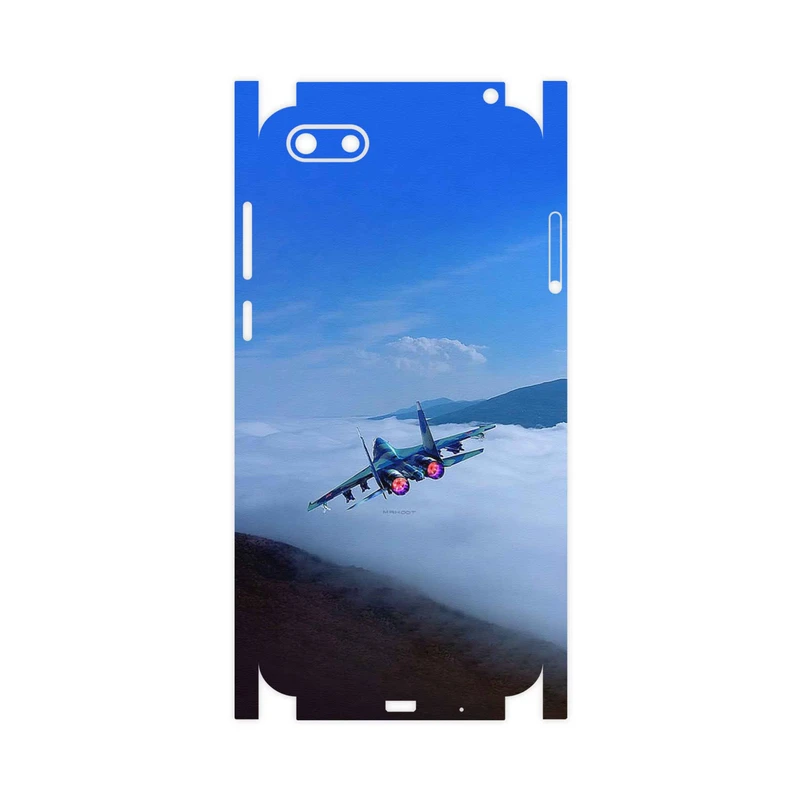 برچسب پوششی ماهوت مدل Fighter plane Su27-FullSkin مناسب برای گوشی موبایل هوآوی Y5 Prime 2018