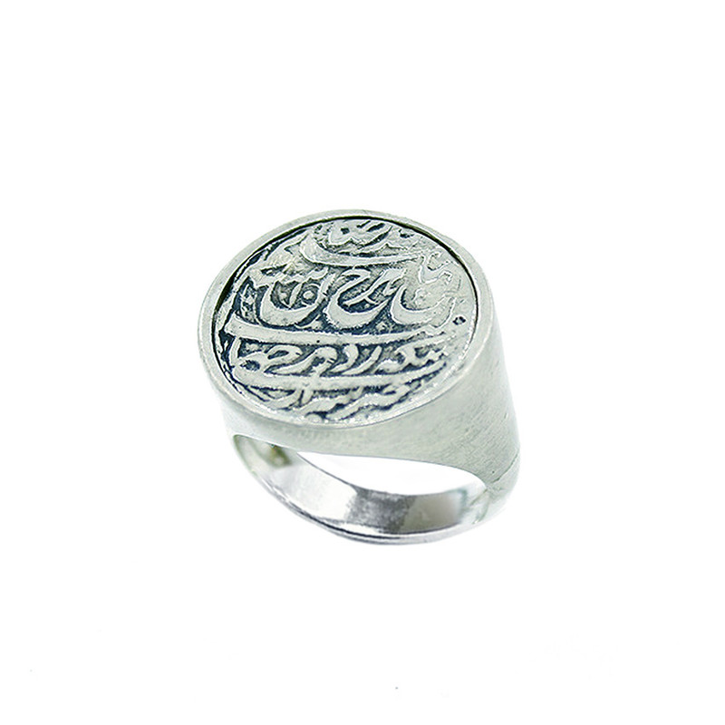 انگشتر نقره زنانه مدل سکه انگشتر نقره زنانه مدل سکه