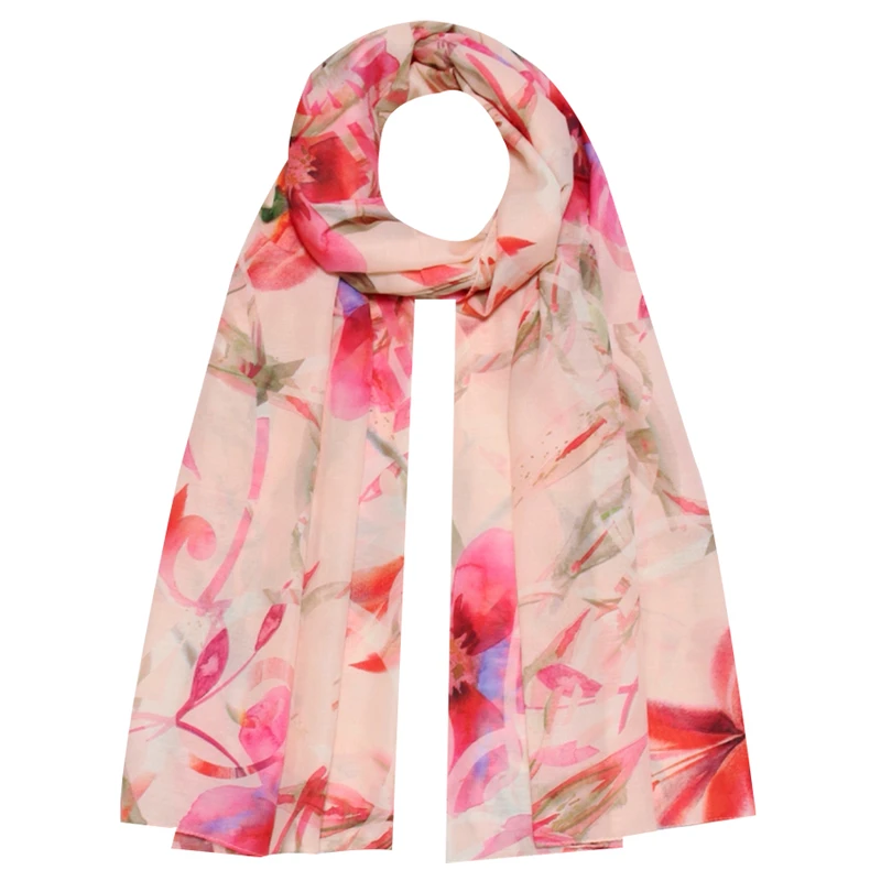 شال زنانه مدل نخ طرح پاییزی کد 1009191