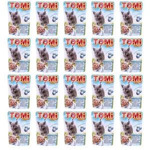  پوچ بچه گربه تامی مدل Chicken وزن 100 گرم بسته 20 عددی