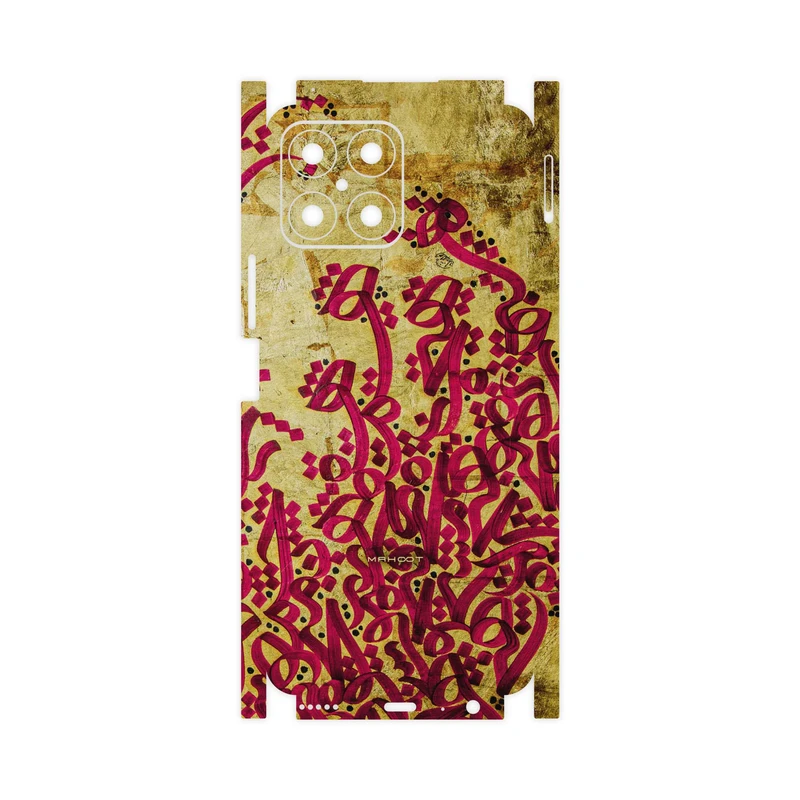 برچسب پوششی ماهوت مدل Nastaliq-5-FullSkin مناسب برای گوشی موبایل آنر X8