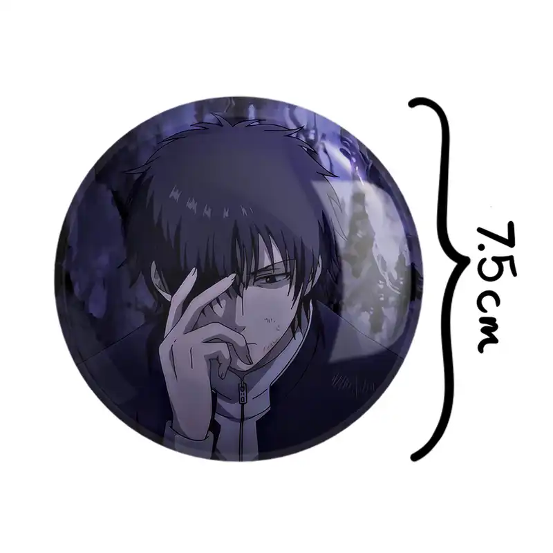 آینه جیبی خندالو طرح یوییچی انیمه تومو داچی گیم Tomodachi Game مدل تاشو کد 18442