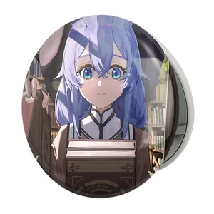 آینه جیبی خندالو طرح روکسی انیمه موشوکو تنسی مدل تاشو کد 24120 