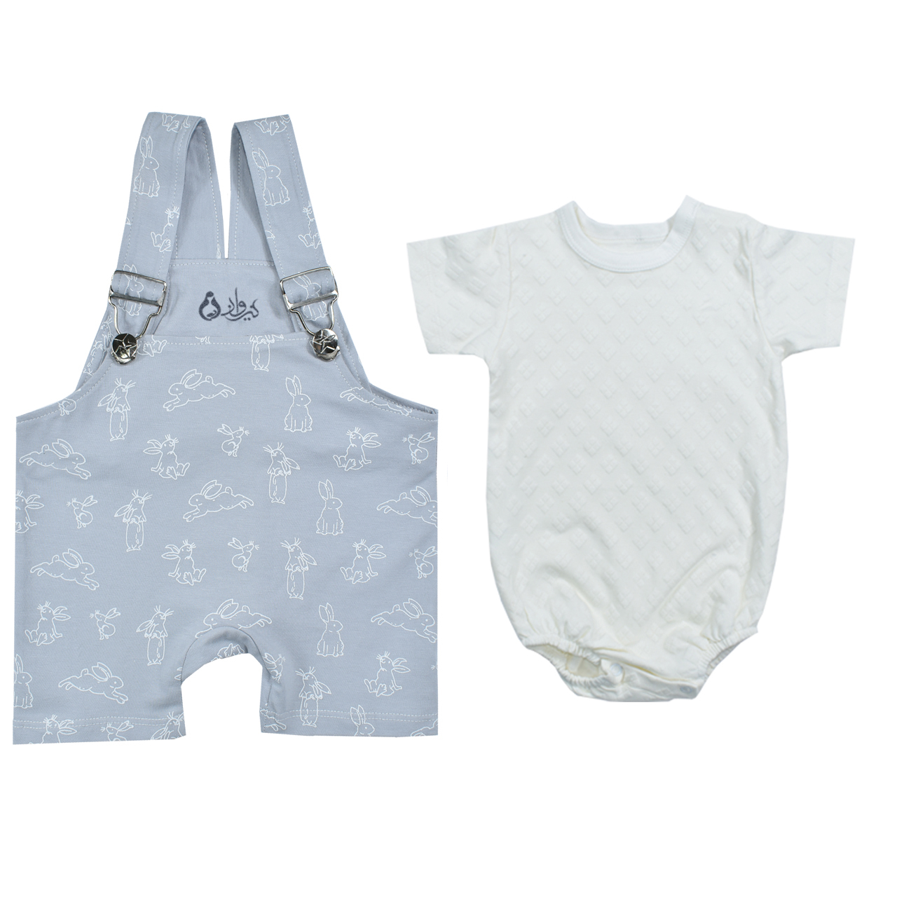 ست بادی و سرهمی نوزادی نیروان کد 104 -2