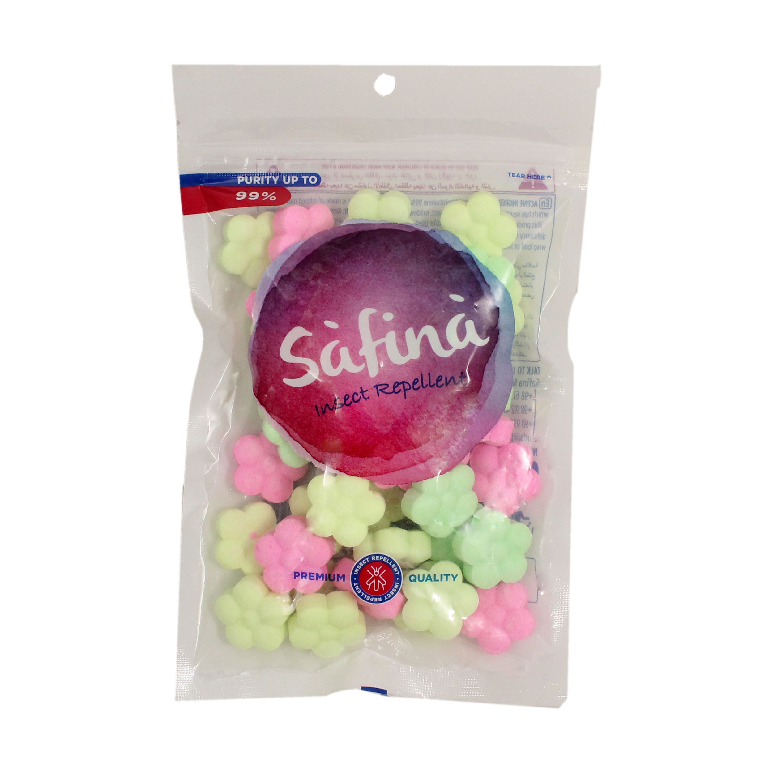 نفتالین خوشبو کننده سافینا مدل mix-225 وزن 225 گرم