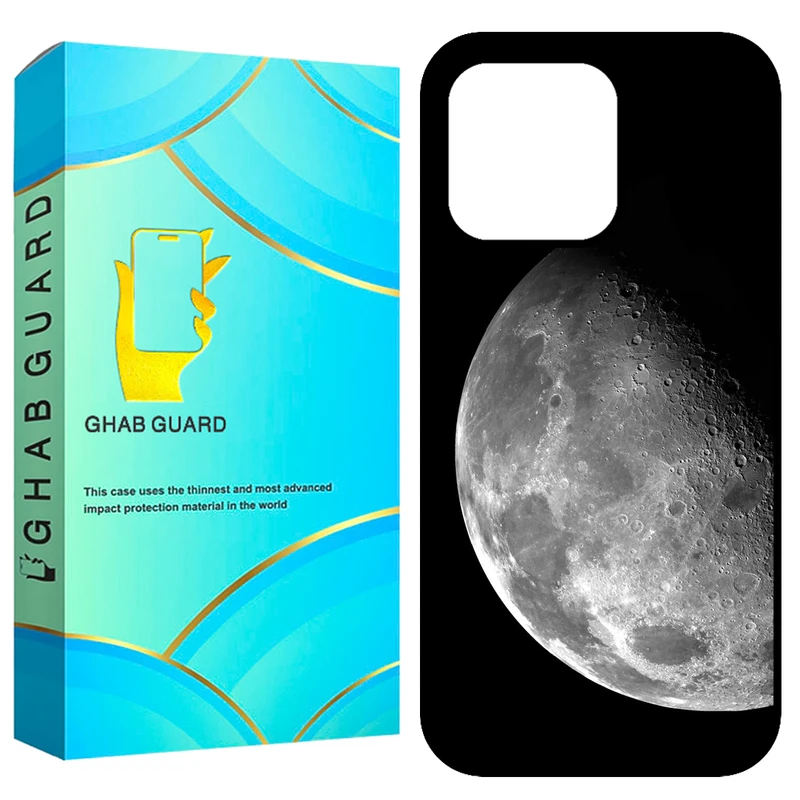  کاور قاب گارد طرح ماه مدل GCHP13P مناسب برای گوشی موبایل اپل iPhone 13 Pro