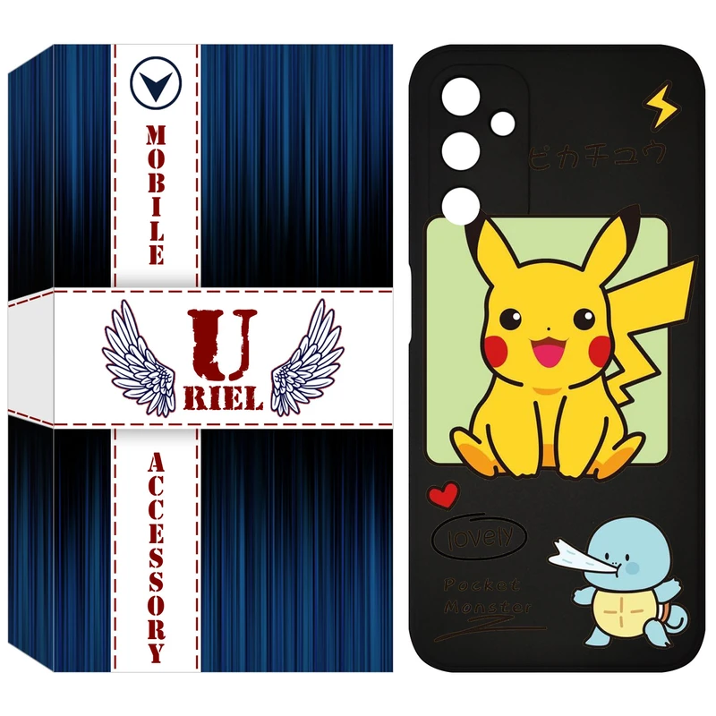 کاور یوریل مدل KSH کد 28 طرح پوکمون مناسب برای گوشی موبایل سامسونگ Galaxy M14