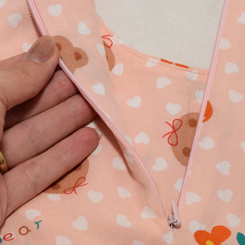 عکس شماره 4 : سارافون دخترانه گنجشکک مدل نخی تابستانه تدی و گیلاس