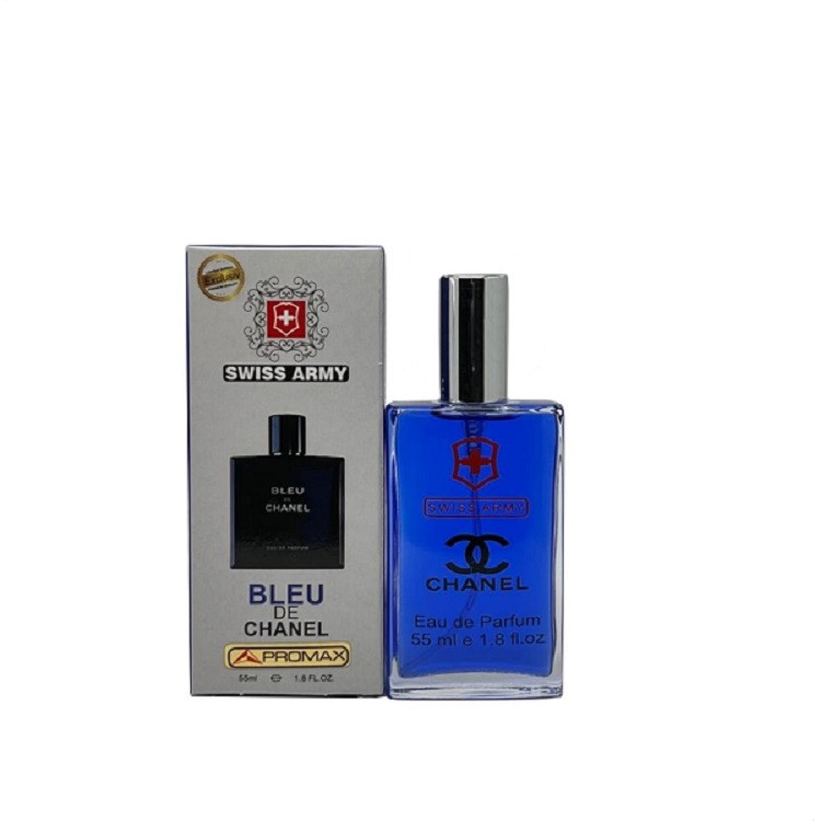 عطر جیبی مردانه سوئیس آرمی مدل بلو شنل حجم 55 میلی لیتر