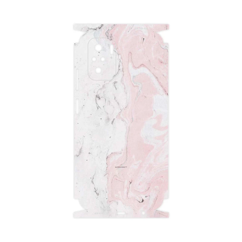 برچسب پوششی ماهوت مدل Blanco_Pink_Marble-FullSkin مناسب برای گوشی موبایل شیائومی Poco M5s