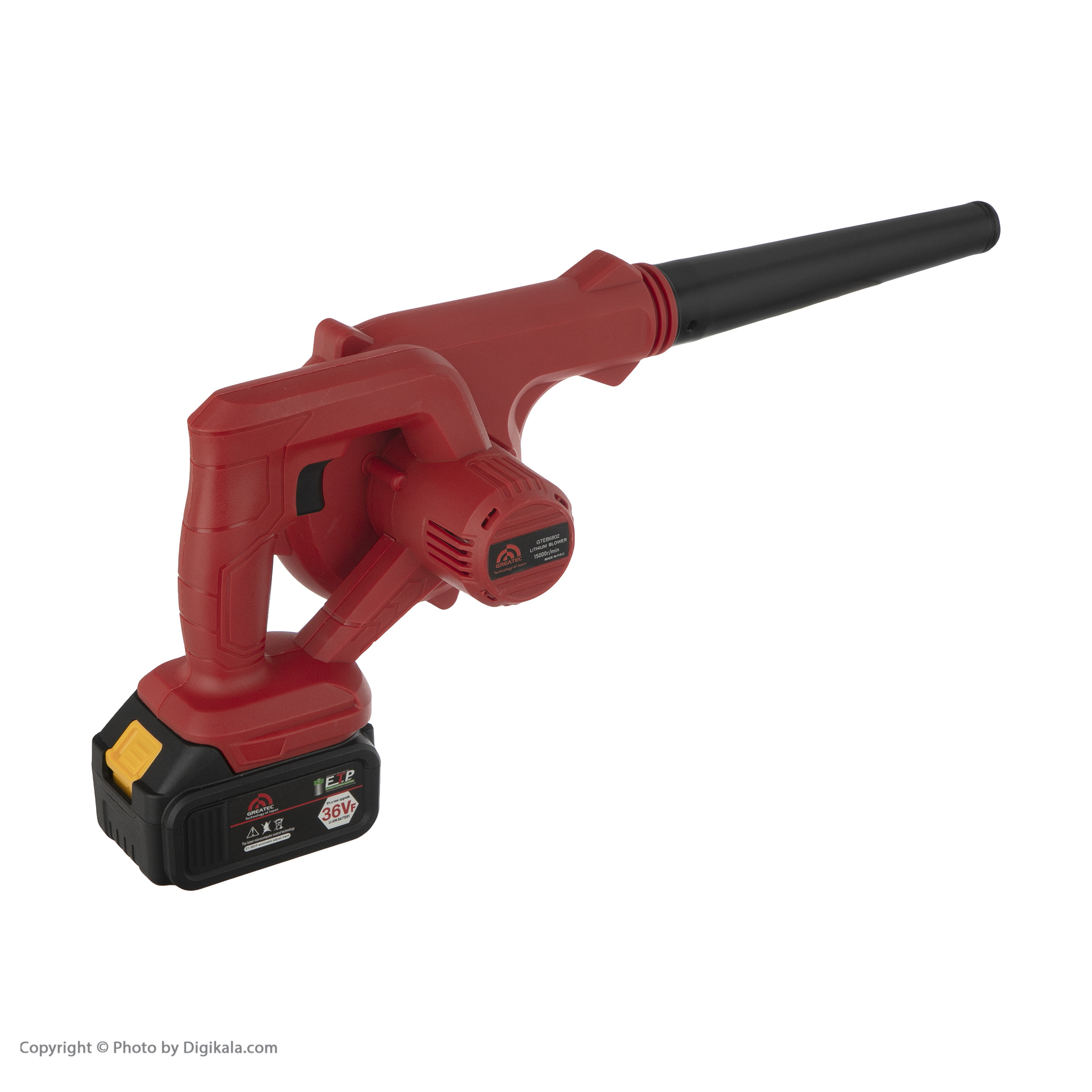 دستگاه دمنده و مکنده شارژی گریتک مدل GTEB6802