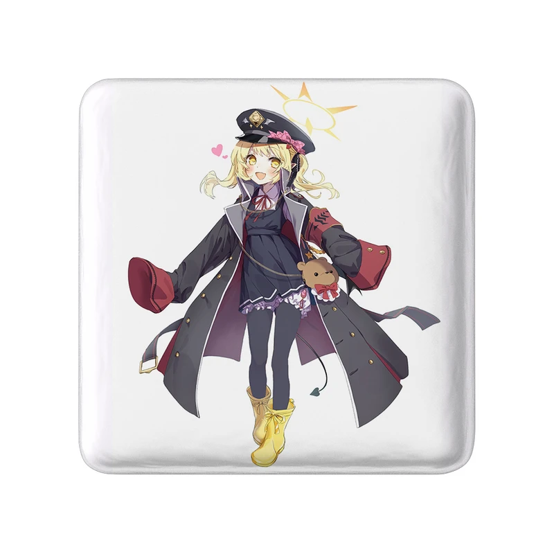 پیکسل خندالو طرح بازی آرشیو آبی (Blue Archive) مدل مربعی کد 34322