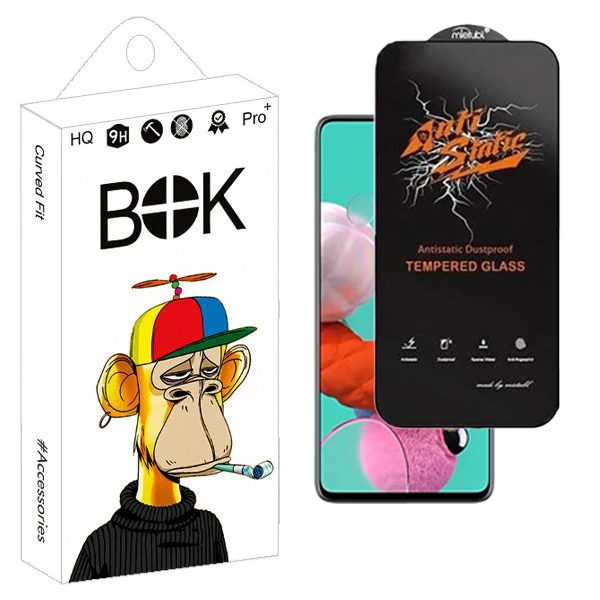 محافظ صفحه نمایش بوک مدل Antistatic Touch مناسب برای گوشی موبایل سامسونگ Galaxy a51 / a52 / a52s / a53 5g / m31s / s20 fe