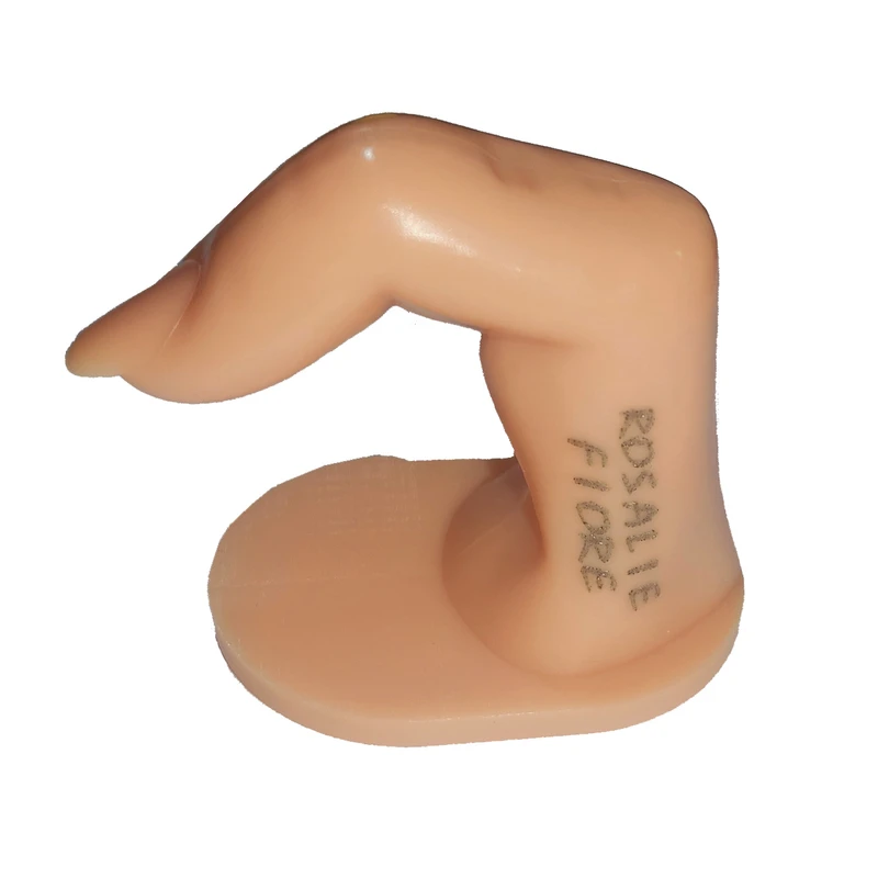 انگشت مصنوعی کاشت ناخن رزالی فیوره مدل TOX01 مجموعه 4 عددی 