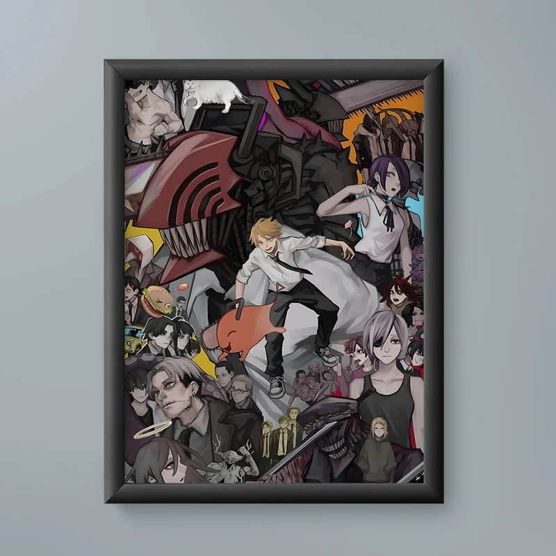 تابلو مدل انیمه چینساو من Chainsaw Man anime 11