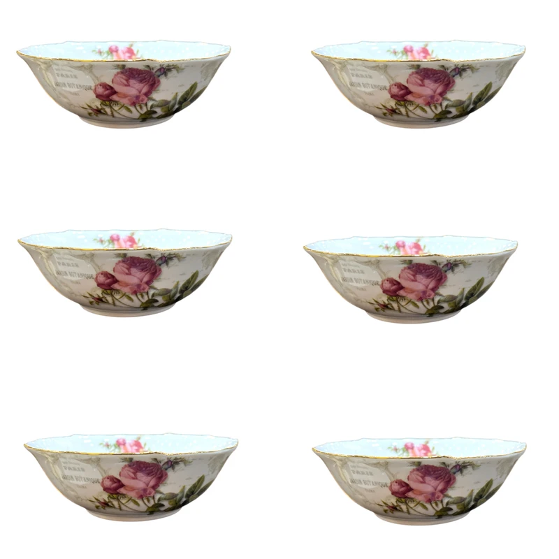 پیاله وایت رز کد 217 بسته 6 عددی