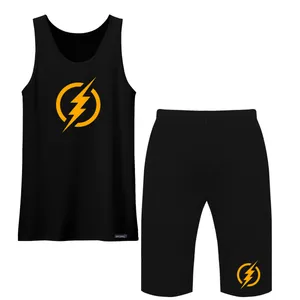 ست تاپ و شلوارک زنانه 27 مدل The Flash Sign کد MH1317
