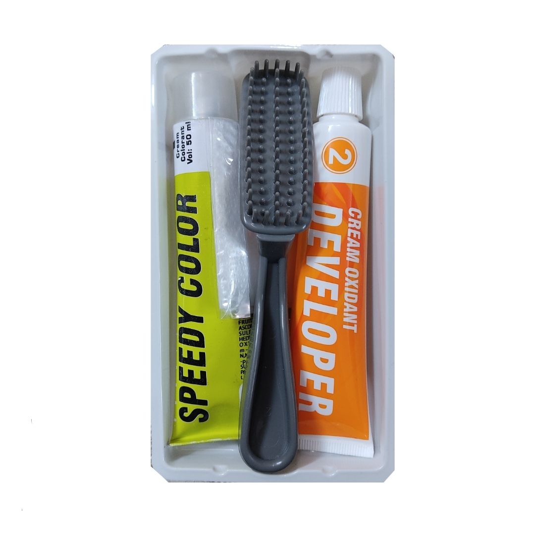 کیت رنگ مو گارنیک شماره 2 حجم ۵۰ میلی لیتر رنگ قهوه ای مشکی - - 3