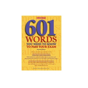 کتاب 601 Words You Need to Know to Pass Your Exam اثر Murray Bromberg نشر BARRONS
