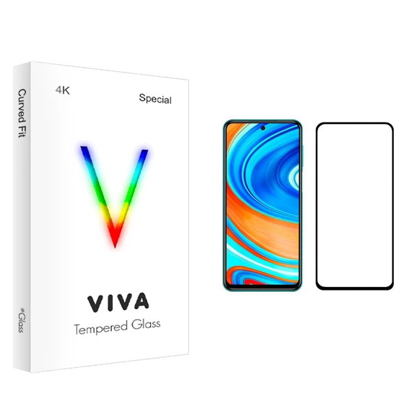 محافظ صفحه نمایش ویوا مدل 4K مناسب برای گوشی موبایل شیائومی Redmi Note 9 Pro
