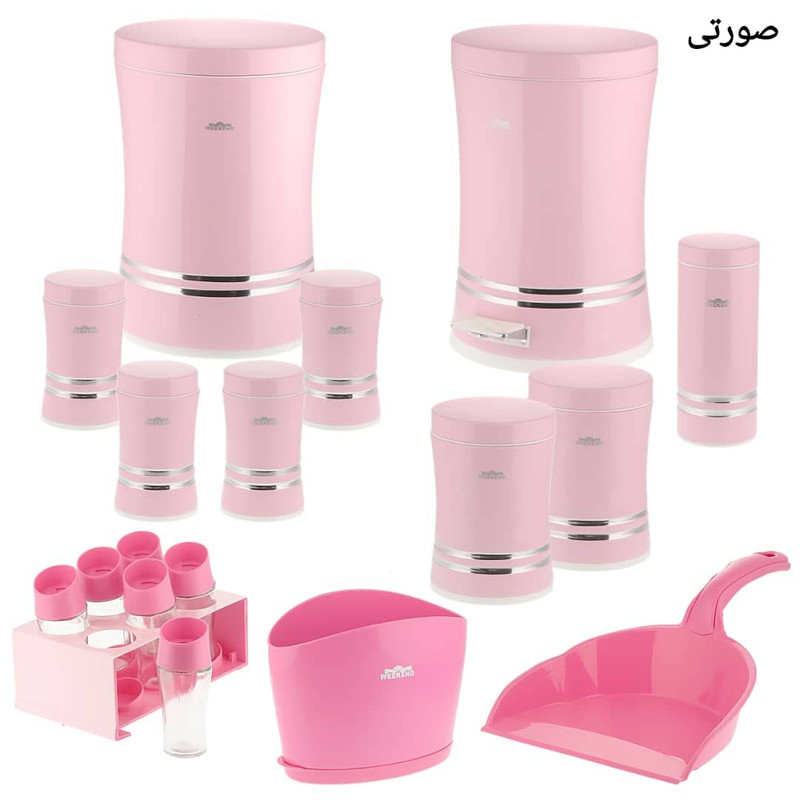 سرویس آشپزخانه 18 پارچه ویکند مدل dfdb
