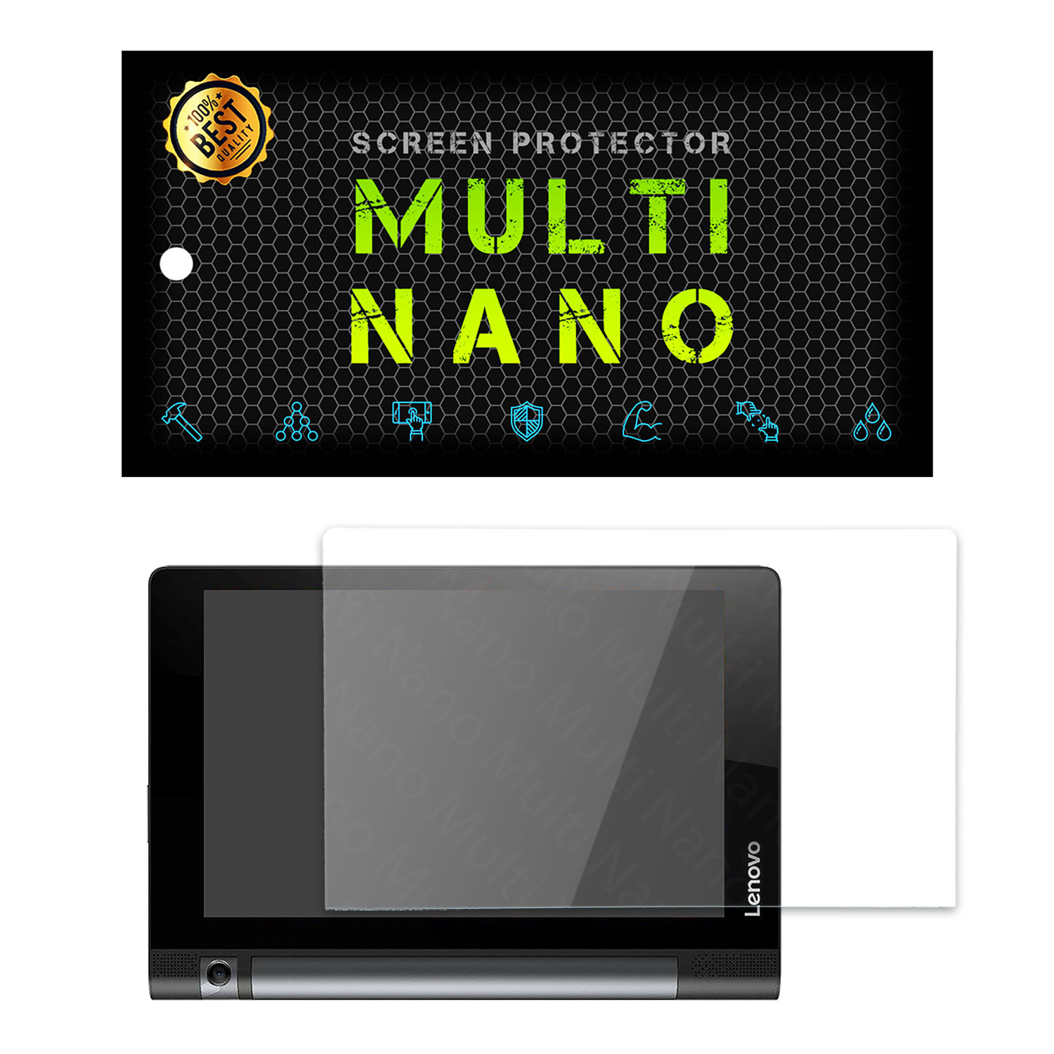 محافظ صفحه نمایش مولتی نانو مدل Pro مناسب برای تبلت لنوو Yoga Tab 3 10 / YT3-X50M