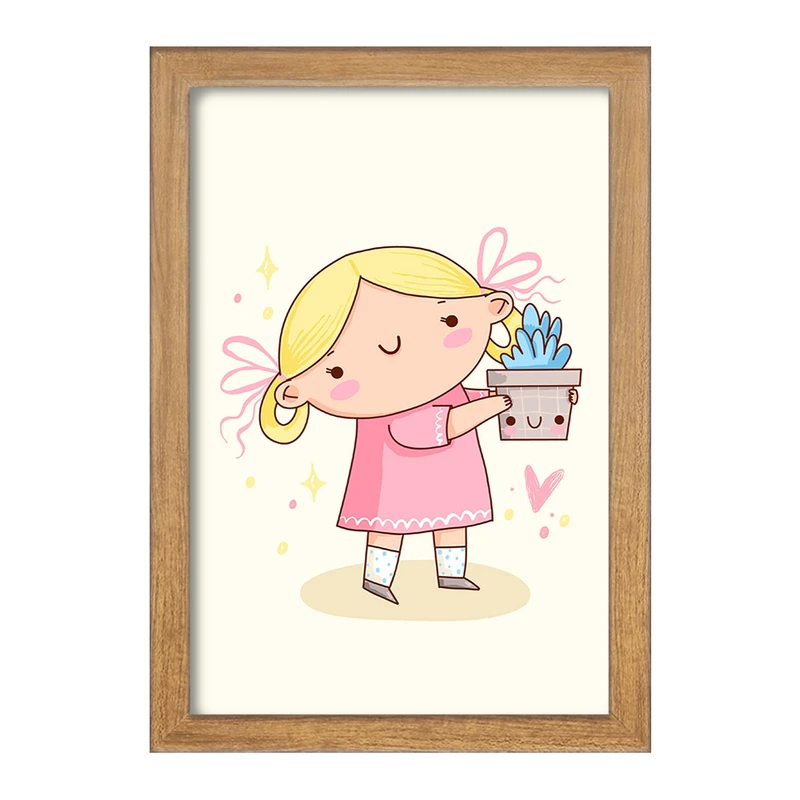 تابلو خندالو مدل دخترانه کد F1965