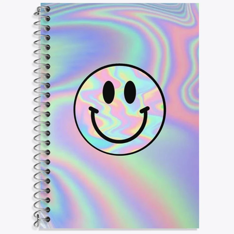 دفتر زبان 50 برگ خندالو مدل سه خط طرح ایموجی (Emoji) کد N1778