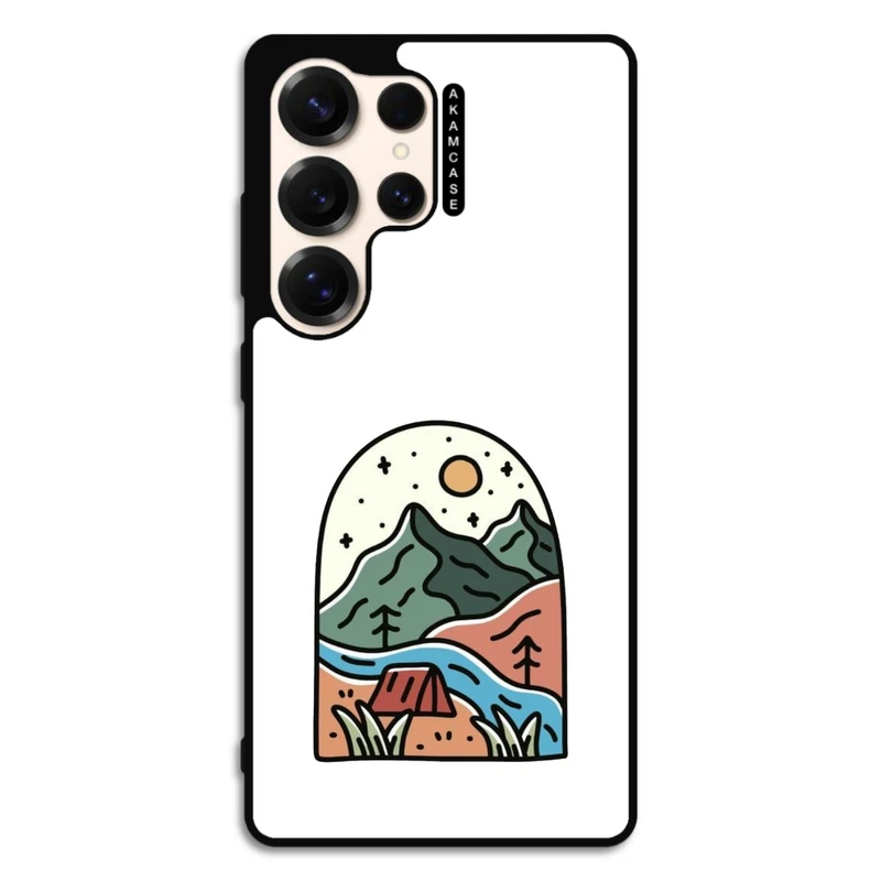 کاور آکام مدل AMC-WSGS25U-MOUNTAINS-19 مناسب برای گوشی موبایل سامسونگ Galaxy S25 Ultra
