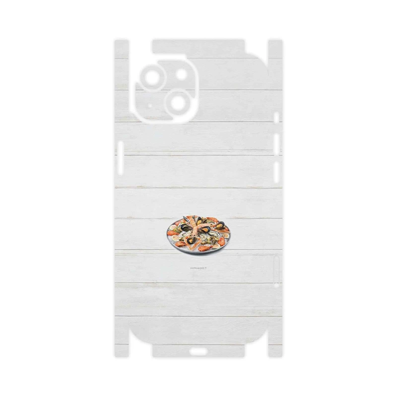 برچسب پوششی ماهوت مدل Seafood-FullSkin مناسب برای گوشی موبایل اپل iPhone 15
