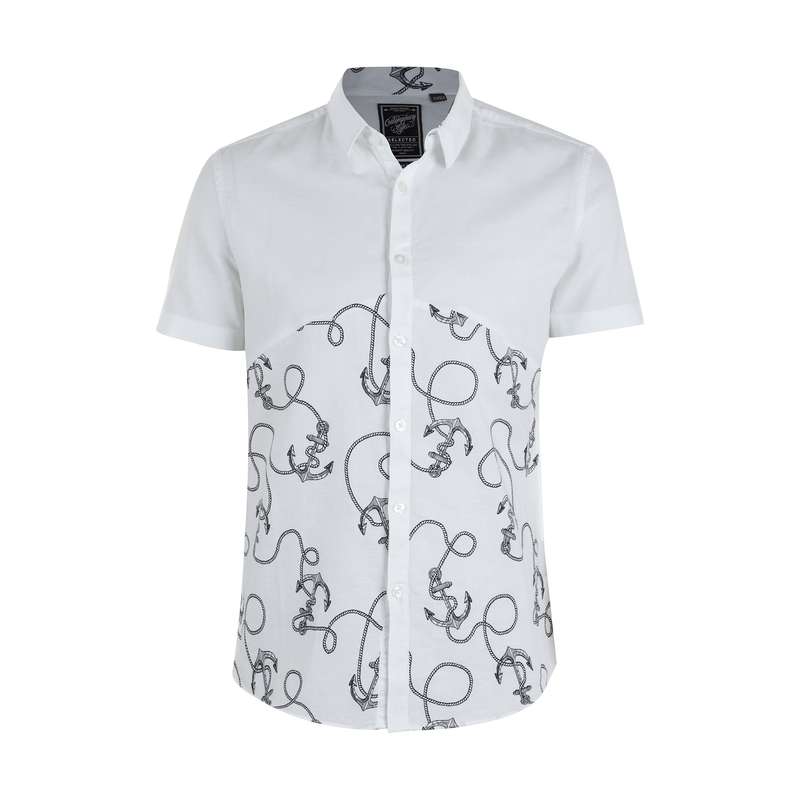 پیراهن آستین کوتاه مردانه سلکتد مدل 7786