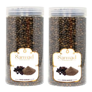 فلفل سیاه دان ممتاز سرمد - 400 گرم بسته 2 عددی