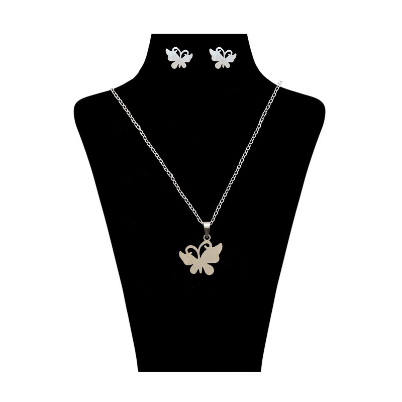 نیم ست دخترانه طرح پروانه کد 150293 نیم ست دخترانه طرح پروانه کد 150293