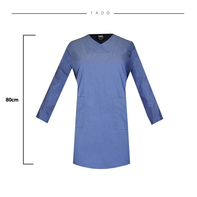 روپوش پزشکی زنانه تادو مدل RO1922
