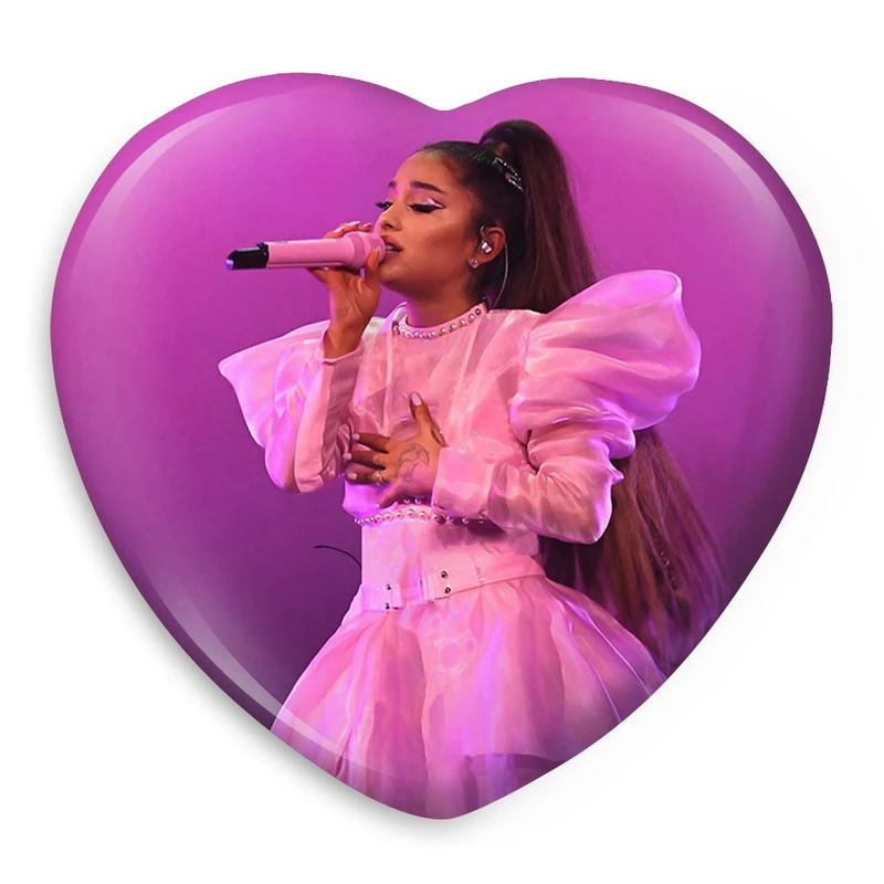 پیکسل خندالو طرح آریانا گرانده Ariana Grande مدل قلبی کد 19061