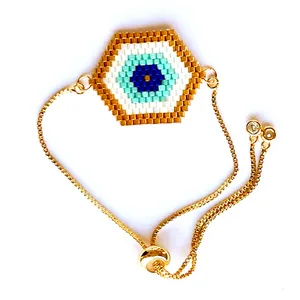 دستبند زنانه مدل آجری میوکی