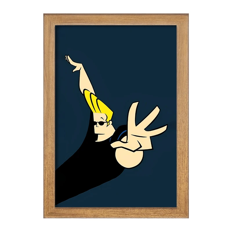 تابلو خندالو مدل جانی براوو (Johnny Bravo) کد F8865