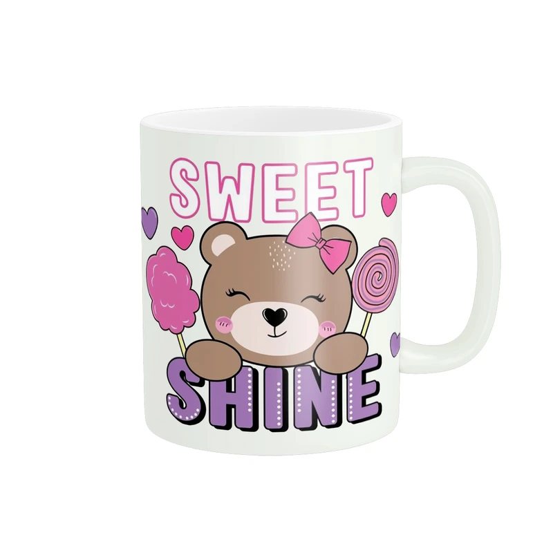 ماگ پاد آفرین طرح خرس بامزه کد 5116