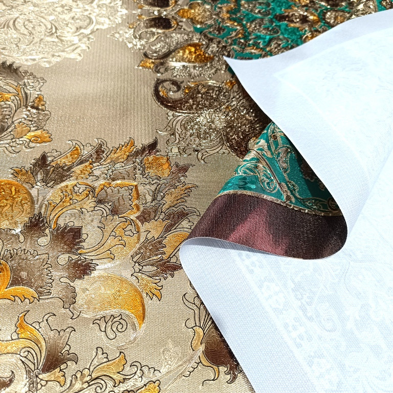 رومیزی طرح ترمه بهشتی مدل new desigen کد 2020