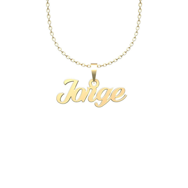 گردنبند طلا 18 عیار زنانه مدوپد مدل Jorge گردنبند طلا 18 عیار زنانه مدوپد مدل Jorge