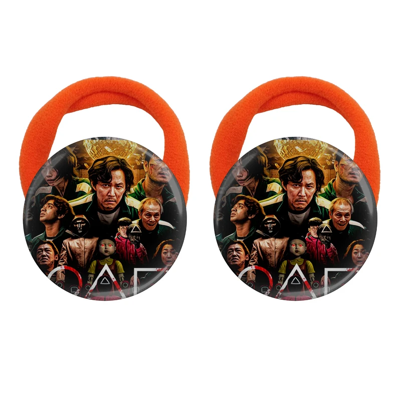 کش مو زنانه مدل سریال اسکوید گیم کد S15086 بسته دو عددی