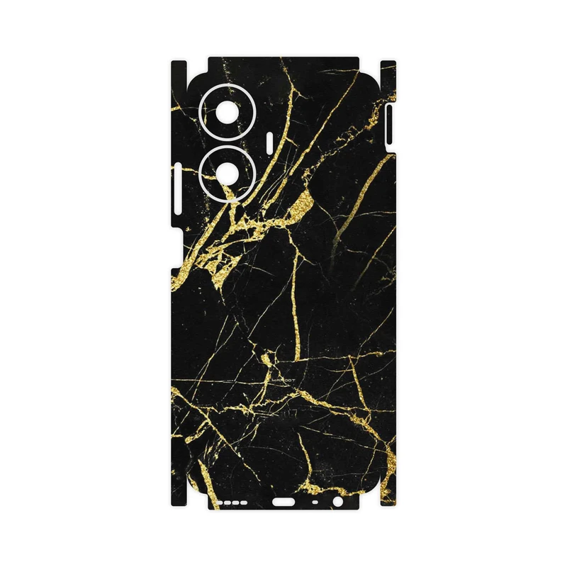 برچسب پوششی ماهوت مدل Graphite_Gold_Marble-FullSkin مناسب برای گوشی موبایل ریلمی C55